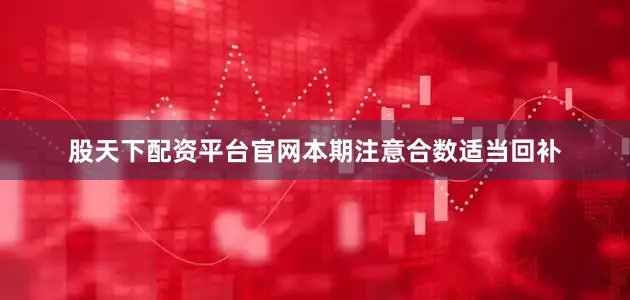 股天下配资平台官网本期注意合数适当回补