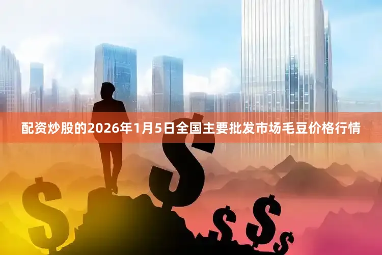 配资炒股的2026年1月5日全国主要批发市场毛豆价格行情